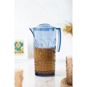 Akrilik Magic 2,3 Lt Lacivert Sürahi ( Cam Değildir !!! )