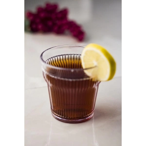 Akrilik Şeffaf 6lı Kısa Bardak & Su Meşrubat Kahve Yanı Bardağı 300 ml ( Cam Değildir )