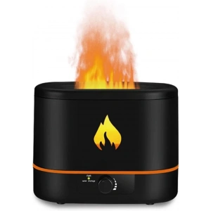 Alev Desenli 2 Lt Su Hazneli Ultrasonik Buhar &amp; Sessiz Çalışma Hava Nemlendirici (5468)