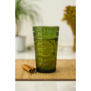 Allegra Koyu Yeşil Bardak - 750 ml Tekli Akrilik Malzeme - Cam Değildir Kırılmaya Dayanıklı