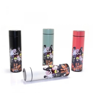 Anime Baskılı Dijital Göstergeli Termos 500 ml Model 2