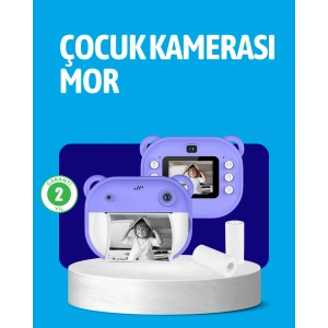 Anında Baskı Özellikli Çocuk Kamerası