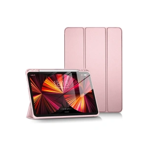 Apple iPad Pro 11 (2024) Kılıf Tablet Smart Kılıf - Pembe