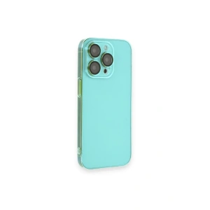 Apple iPhone 13 Pro Max Kılıf Armada Lensli Kapak - Yeşil