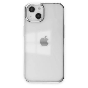 Apple iPhone 14 Plus Kılıf Element Silikon - Gümüş