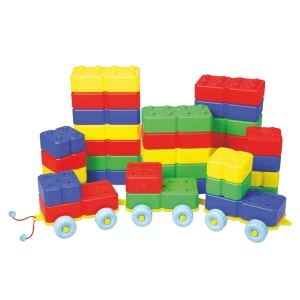 Arabalı Tuğla 40 Parça