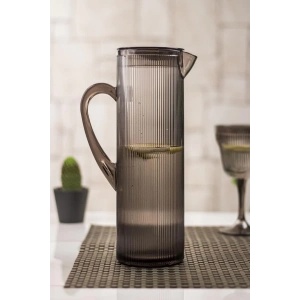 Arkilik Barok 1,5 Lt Füme Sürahi (Buzdolabı Kapak Rafına Sığar)