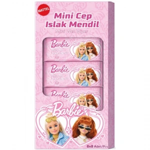 Bebek Islak Mini Cep Mendili 8li