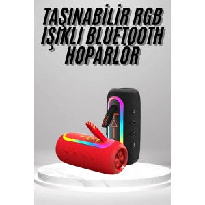 Bluetooth Hoparlör Uzun Pil Ömrü Taşınabilir Yüksek Ses Kaliteli