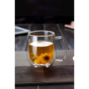 Cam Çift Cidarlı Bardak 350 ml