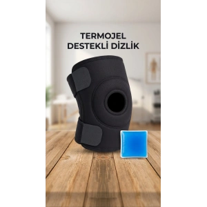 Çapraz Bağ Destekli Ortopedik Diz Korsesi Menisküs Dizlik Termojel Hediyeli