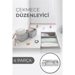 Çekmece Düzenleme Kutu Seti Organizer 4lü Set (5468)