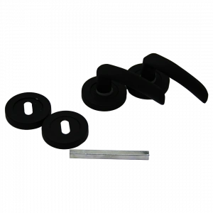 ÇELİKEL ERİŞ-10 AMERİKAN ODA KAPI KOLU SİYAH (5468)