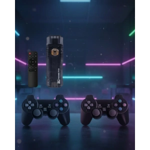 Çift Sistem Kablosuz Retro Oyun Konsolu HDMI Çıkış Android Uyumlu Gamepad Seti