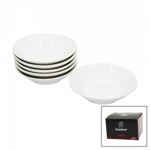 CKR-4144 6 PARÇA  PORSELEN ÇAY TABAK (5468)