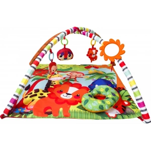 Comfymax Safari Oyuncaklı Aktivite Oyun Halısı