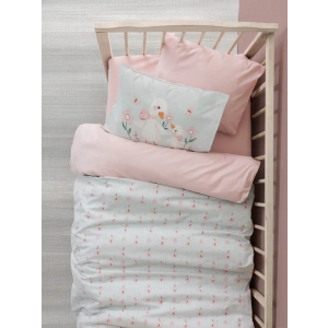 Cotton Box Bebek Nevresim Takımı Mamiduck Pembe