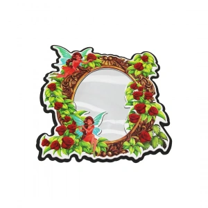 DESENLİ AYNALI DUVAR STİCKER (5468)