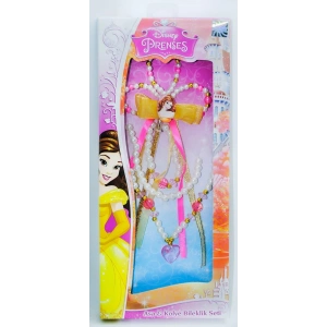Disney Prenses Belle Asa-Kolye-Bileklik Seti