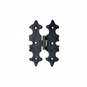 Eco Lounge Antika Tarz Dekoratif Pirinç Lale Menteşe - 104x77 mm, Oksit