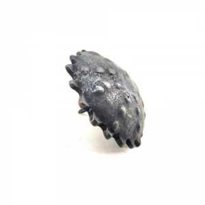 Eco Lounge Antika Tarz Dekoratif Pirinç Yıldız Kabara - 42 mm, Oksit