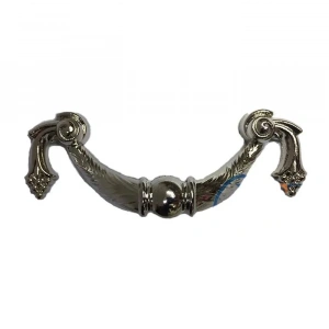 Eco Lounge Dekoratif Zamak Üzümlü Kulp - 64mm, Nikel, 1 Adet