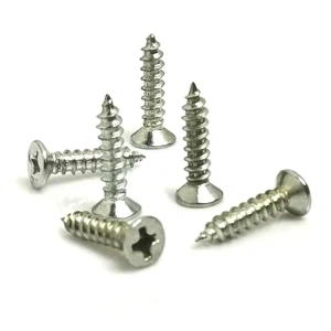 Eco Lounge Klips, Menteşe, Ayak, Ağaç, Sunta Vidası 3x13 mm - Nikel 1000 Adet