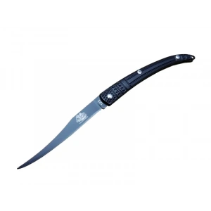 Eco Lounge Y 122 Siyah Kılçık Outdoor Çakı 16cm - Manuel, İşlemeli Sap