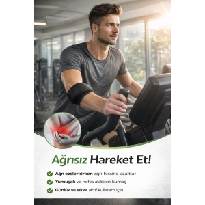 Epikondilit Bandajı – Tenisçi & Golfçü Dirseği İçin Ayarlanabilir Destek