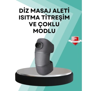 Ev Tipi Isı ve Titreşim Destekli Diz Masaj Aleti