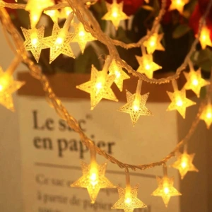 GÜN IŞIK 5MT FİŞLİ YILDIZ DEKOR LAMBA (5468)