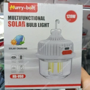Hurry Bolt Çok Amaçlı Güneş Enerjili Lamba Model HB-V60 120W (5468)