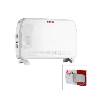 İTİMAT CH-2020B BÜYÜK BOY KONVEKTÖR ISITICI - SOBA ELEKTRİKLİ TURBO ISITMA 3-KADEME ISI AYARLANABİLİR TERMOSTAT=750-1250-2000W (5468)