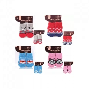 Kedi Köpek Kaydırmaz Örme Çorap