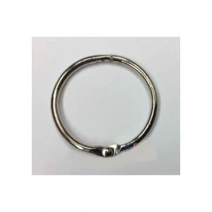 Kilitli Yuvarlak Halka, 2cm - 100 Adet