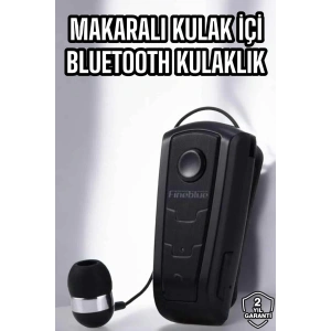 Makaralı Bluetooth Kulaklık Çağrı Cevaplama Kablolu Uzun Pil Ömrü