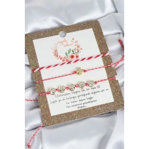 Marteniçka Bileklik 3lü Yonca Model