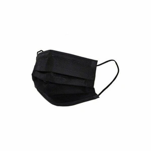 MEDİKAL 50PCS SİYAH CERRAHİ YÜZ MASKESİ (5468)