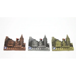 Metal İstanbul Temalı Yöresel Magnet Model 3