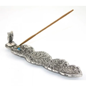 Metal Kayık Baykuş Tasarımı Tütsülük Model 2