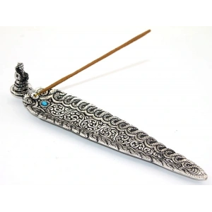 Metal Kayık Ganeşa Tütsülük Model 3