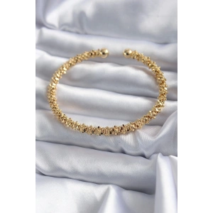 Mey İthalat® 316L Çelik Gold Renk Kadın Bileklik
