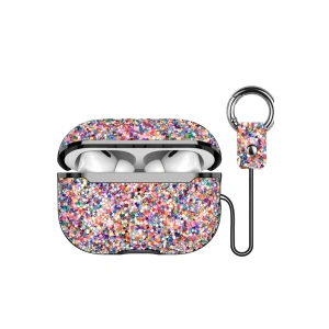 Mey İthalat®  Airpods 2 (2.nesil) Bright Simli Airpods Kapak - Gold