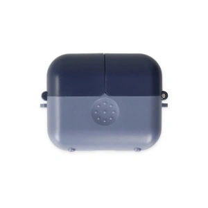 Mey İthalat® Airpods 3 (3.nesil) Basmalı Kılıf - Mavi-Lacivert