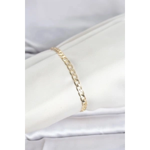 Mey İthalat® CM 14K Gold Renk Halka Zincir Model Kadın Bileklik