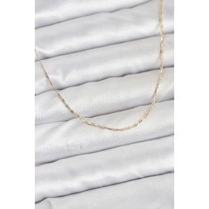 Mey İthalat® CM 14K Gold Renk Kesme Model 60 cm Kadın Kolye