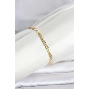 Mey İthalat® CM 14K Gold Renk Zincir Model Kadın Bileklik