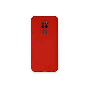 Mey İthalat® General Mobile GM 20 Kılıf Nano içi Kadife Silikon - Kırmızı