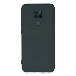 Mey İthalat®  General Mobile GM 20 Kılıf Nano içi Kadife Silikon - Koyu Yeşil
