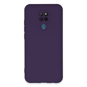 Mey İthalat®  General Mobile GM 20 Kılıf Nano içi Kadife Silikon - Mor